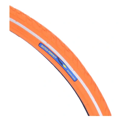 Buitenband Dutch Perfect 28 x 1.40" / 40-622mm anti-lek - orange met reflectie