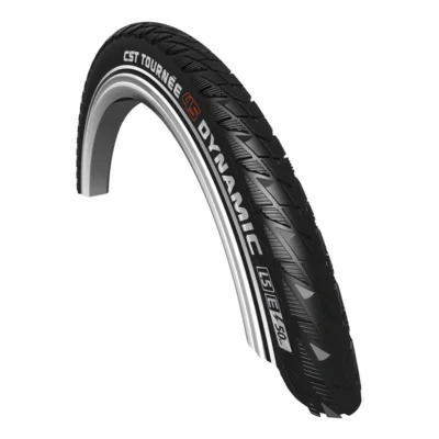 Buitenband CST Tournée Dynamic 28 x 2.00" / 50-622 mm - zwart met reflectie