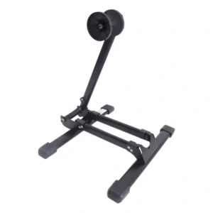 Achterwielstandaard inklapbaar Edge - zwart