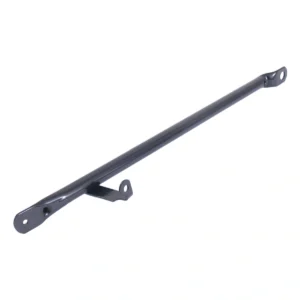 Poot voor Steco voordrager met lamphaak - glanzend zwart