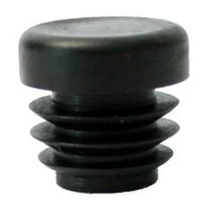 Inslagdoppen voordrager Steco voor transportfiets Ø16mm - zwart