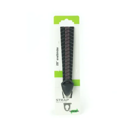 Triobinder Widek City Life met universele RVS beugel - zwart/grijs/rood (op kaart)