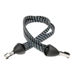 Triobinder Bibia met RVS haak - zwart/wit/grijs (op kaart)