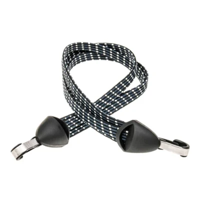 Triobinder Bibia met RVS haak - zwart/wit/grijs (op kaart)