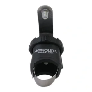 Bidonhouderbevestiging Minoura geschikt voor ø22-35mm - met snelspanner