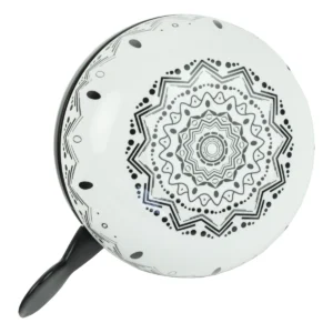 Fietsbel Ding-Dong Widek Mandala ø80mm - zebra black