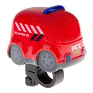 Fietsbel met sirene en zwaailichten PexKids "brandweerauto Perry"