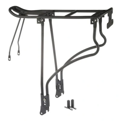 Achterdrager Massload voor montage met schijfrem - zwart