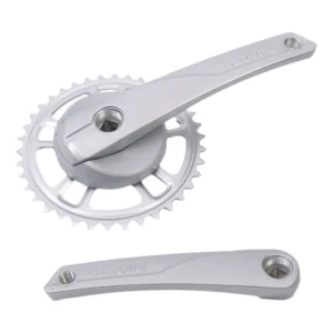 Crankstel Gazelle Strixvaria - 38T - 170mm - 1/8" - Zilver