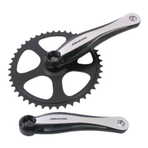 Crankstel Miranda Beta 1+ - 44T - 170mm - 3/32" - aluminium - Zwart