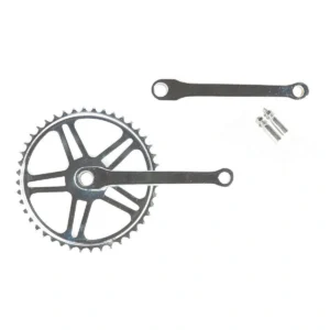 Crankstel Vinty met spie - 44T - 170mm - 1/8" - Chroom