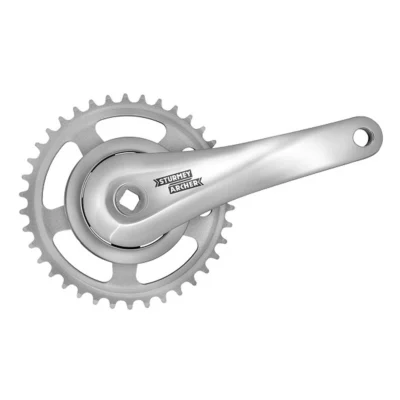 Crankstel Sturmey Archer FCS608 - 38T - 170mm - 3/32" - Zilver