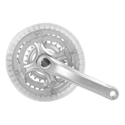 Crankstel Mighty Race - 3x8 Speed - 42-34-24T - 170mm - 3/32" - Zilver