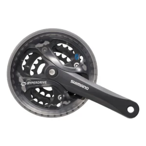 Crankstel Shimano Acera FC-M361 - 7/8 Speed - 42-32-22T - 175mm - Zwart