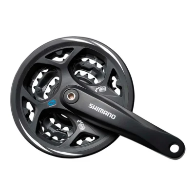 Crankstel Shimano Altus FC-CM311 - 7/8 Speed - 48-38-28T - 170mm - Zwart