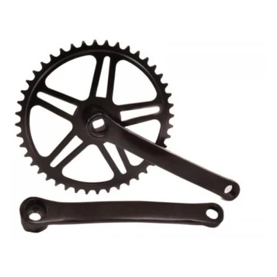 Crankstel Vinty 44T - 170mm - 1/8" - Zwart