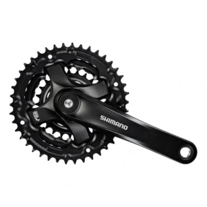 Crankstel Shimano Tourney FC-TY501 6/7/8 Speed - 42-34-24T - 175mm - Zwart