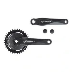 Crankstel Miranda Alfa 1 - 33T - 170mm - 3/32" - Zwart