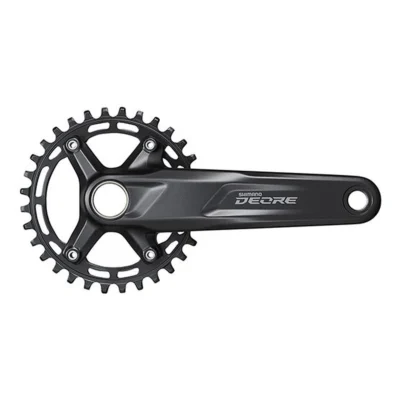 Crankstel Shimano Deore FC-M5100-1 - 10/11 Speed - 30T - 170mm - Zwart