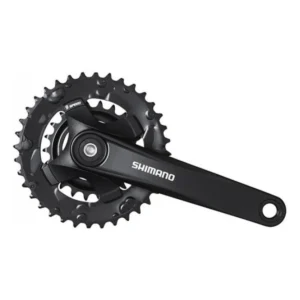 Crankstel Shimano Altus FC-M101 - 2x9 Speed - 36-22T - 175mm - Zwart