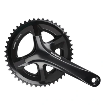 Crankstel Shimano Road FC-RS510 - 2x11 Speed - 50-34T - 170mm - met holle as - Zwart