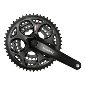 Crankstel Shimano Tourney FC-A073 - 7/8 Speed - 50-39-30T - 170mm - Zwart