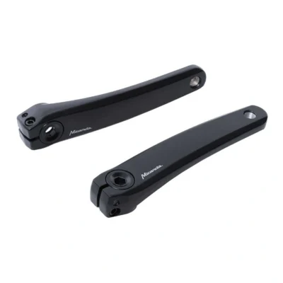 Crankset Miranda Delta S voor Shimano Steps - 150mm - Zwart