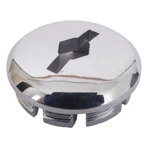 Crankdop kunststof (per stuk) - Zilver