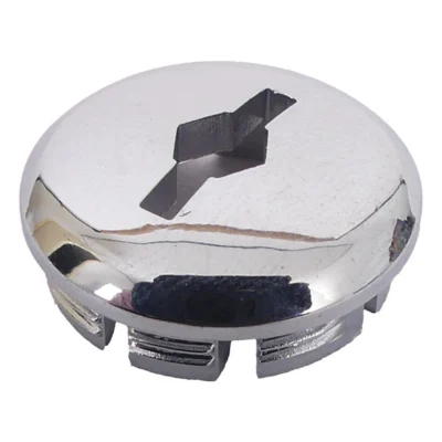 Crankdop kunststof - zilver (25 stuks)