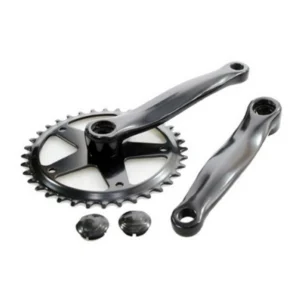 Crankstel Vinty ST - 36T - 152mm - 1/8" - Zwart