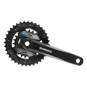 Crankstel 2x 7/8 speed Shimano FC-M315-2 met 175mm crankarm 36 x 22T - zwart