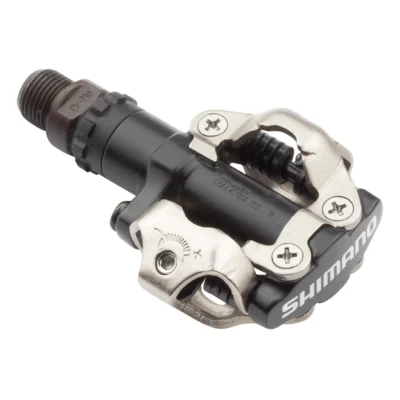 Pedaalset Shimano SPD M520 met schoenplaatjes SM-SH51 - zwart