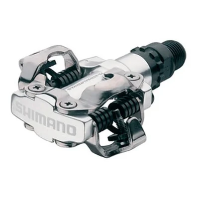 Pedaalset Shimano SPD M520 met plaatjes SM-SH51 - zilver