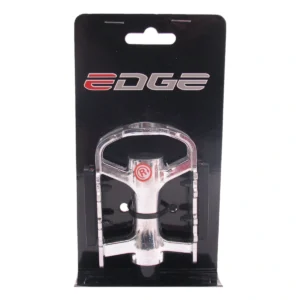 Pedaalset MTB/Trekking Edge Luxe aluminium - zilver