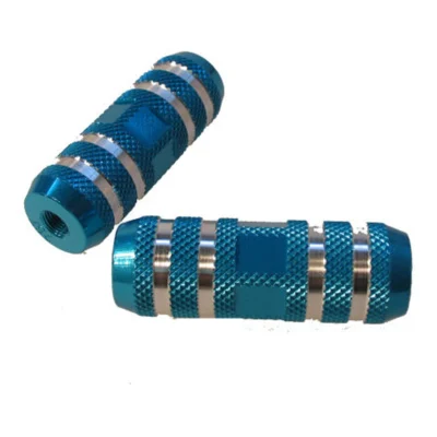 Voetsteunset Edge Freestyle op 80 mm 3/8" as - blauw