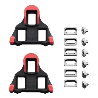 Schoenplaatjes Shimano SM-SH10 SPD-SL (geen speling) - rood