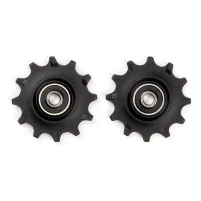 Derailleurwieltjes 2 x 12 tands Elvedes met standaard afgedichte lagers