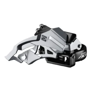 Voorderailleur Shimano Acera M3000 - 3x9 Speed - klem - Dual pull - Top swing - 40T - Zwart / zilver
