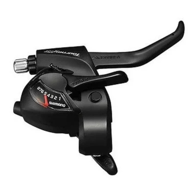Versteller (rechts) met remhendel 8 speed Shimano Tourney ST-TX800 - 2 vingers - zwart