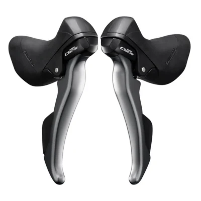 Versteller-/remhendelset 2 x 8 speed Shimano Claris ST-R2000 - grijs/zwart