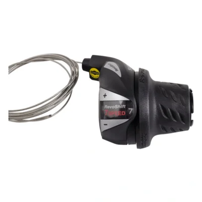 Draaiversteller SIS (links) 3 speed Shimano Tourney SL-RS36 - zwart/zilver