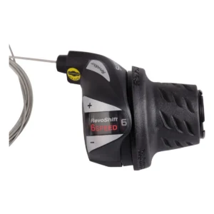 Draaiversteller (rechts) 6 speed Shimano Tourney SL-RS36 - zwart/zilver