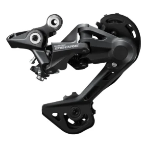 Achterderailleur 2 x 10/11-speed Shimano Deore M4120 SGS - directe montage - zwart