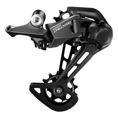 Achterderailleur 11-speed Shimano Deore M5100 SGS - directe montage - zwart