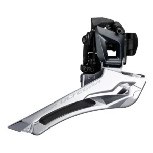 Voorderailleur Shimano Ultegra FD-R8000 - 2x11 Speed - hoge klem - Down swing - 46-53T - ø34,9mm - Zwart / zilver