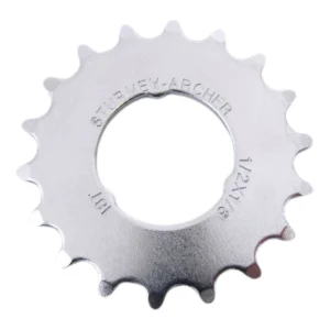 Tandwiel Sturmey Archer 18T - 1/8 Vlak model - Chroom