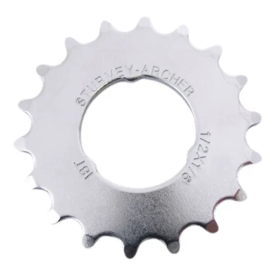 Tandwiel Sturmey Archer 18T - 1/8 Vlak model - Chroom