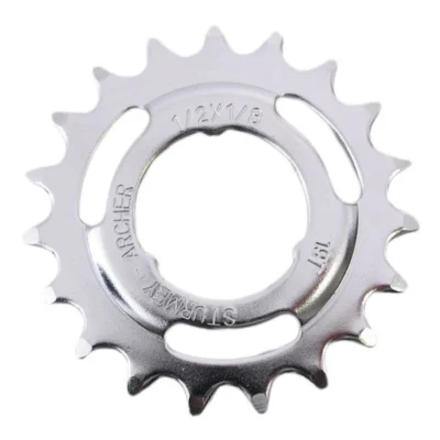 Tandwiel Sturmey Archer 19T - 1/8" doorgezet - chroom