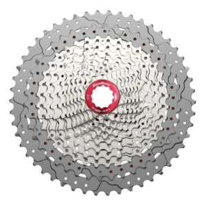 Cassette Sunrace CSMZ90 - 12 Speed - 11-50T - Zilver / rood
