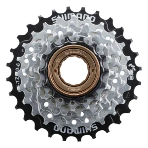 Freewheel Shimano MF-TZ510 - 6 Speed - 14-28T - Zilver / zwart
